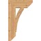 Ekena Millwork Thorton Slat Smooth Bracket, Western Red Cedar, 5 1/2"W x 18"D x 30"H BKT06X18X30THR06SWR - alternate 4